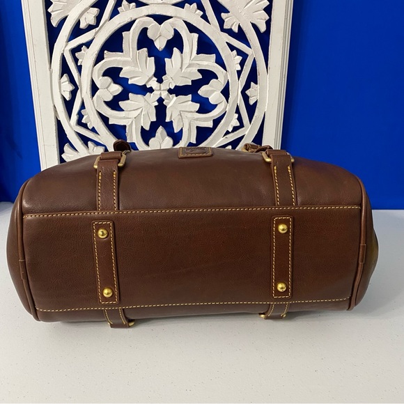 Dooney & Bourke Florentine Small Satchel Chestnut NWT - Picture 5 of 8